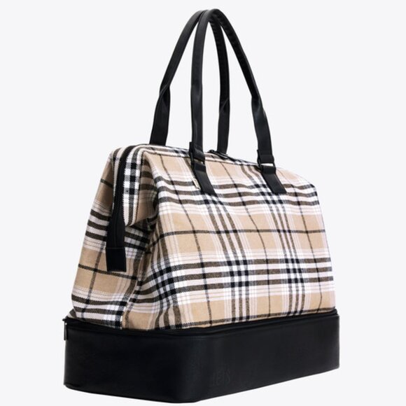 Beis Limited Edition Weekender in Plaid - Picture 5 of 5